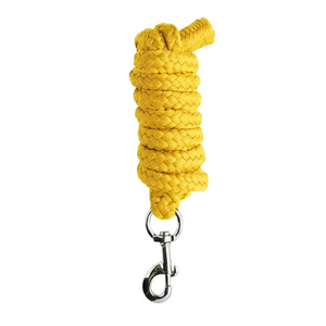 Custom Durable Cotton Horse Lead Rope and Halter <b>Accessories</b> All Seasons Use Hand <b>Braided</b> PP Lead Rope for Horses - Product Image 2