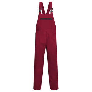 Combinaison de travail bleue pour hommes, en coton, anti-poussière, avec bretelles réglables, uniforme - Product Image 2