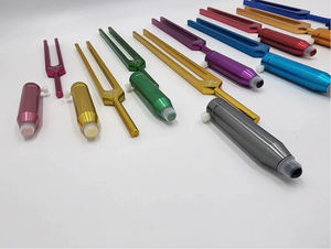 Meilleures ventes : Lot de 10 diapasons non lestés pour la guérison, Diapasons chakra multicolores... - Product Image 5