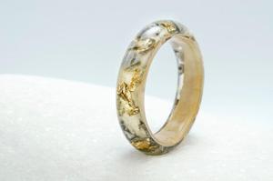 Bolso de resina ecológico con asa de caparazón de tortuga, diseño de anillo de moda modelado a mano, forma personalizada, estatua, decoración coleccionable para bodas MN - Product Image 2