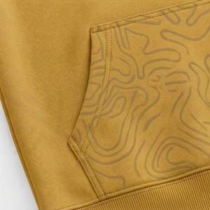 Sweat à capuche oversize en coton imprimé floral, couleur personnalisée, logo personnalisé, sublimation, tendance mode pour femme - Product Image 5