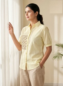 เสื้อครอปปักลายดีไซน์ใหม่ สวยหรูมีระดับ - Product Image 5