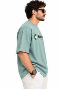 เสื้อยืดลำลองผู้ชายใหม่ - ผ้าโพลีเอสเตอร์/ผ้าฝ้ายคุณภาพสูง ระบายอากาศได้ดี กันยับ แห้งเร็ว ทรงปกติ ด้านหน้า - Product Image 2