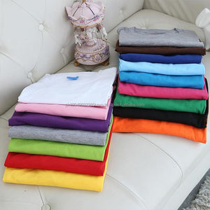 Vente en gros de t-shirts graphiques T-shirts noirs vierges unisexes en vrac T-shirt uni en coton et polyester imprimé avec logo - Product Image 5