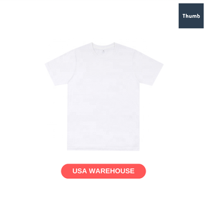 USA Warehouse 100% Polyester Sublimation Blanks T Shirt Ready to Ship Fast Delivery - Product Image 6