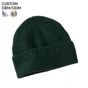 Bonnet unisexe streetwear en acrylique tricoté épais avec logo personnalisé, support OEM ODM pour marques, plage, entreprise, couleur personnalisée - Product Image 4