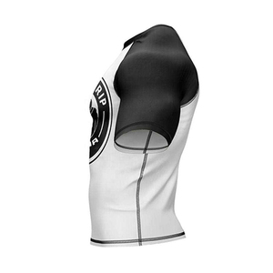 Fournisseur OEM de vêtements de sport et de fitness, T-shirts de pratique d'arts martiaux ajustés, Équipement de Jiu Jitsu, Rashguard de compression à faible MOQ - Product Image 2