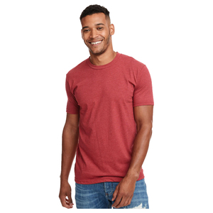 T-shirt décontracté en coton premium pour homme, col rond, manches courtes, léger, respirant, écologique, séchage rapide, coupe classique, pour tous les jours - Product Image 1