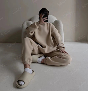 Conjunto Deportivo Personalizado para Mujer, de Manga Larga, con Sudadera con Cremallera y Pantalones Anchos Acampanados, Conjunto de Dos Piezas - Product Image 3