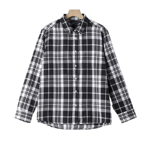 Camisa de Franela para Hombre, Moderna, Informal, Prenda Exterior de Algodón Premium, Suave y Cepillada - Product Image 1