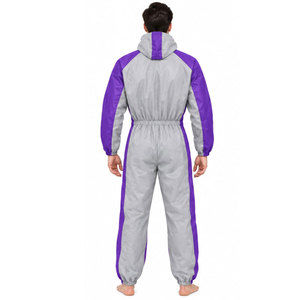 Combinaison de travail jetable, combinaison de protection non tissée intégrale avec capuche et fermeture éclair pour la construction et la peinture - Product Image 5