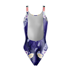 Maillot de bain une pièce pour femme, dos en U, extensible, écologique, vente en gros, fabricant sur mesure de qualité supérieure - Product Image 2