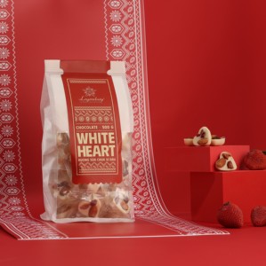 Chocolate Blanco Premium con Yogur de Fresa y Almendras para Set de Regalo Promocional Empresarial en Caja de Empaque Personalizada - Product Image 2