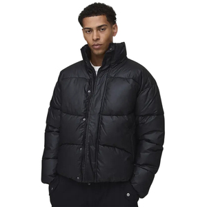 เสื้อแจ็คเก็ตพัฟเฟอร์แบบมีฮู้ดสำหรับผู้ชาย หนัก กันน้ำ กันลม แบบเย็บติดกัน  ผู้ผลิตจำนวนมาก รับปักลายตามสั่ง แบรนด์ส่วนตัว - Product Image 2