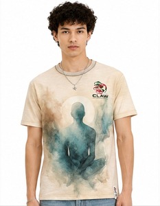 เสื้อยืดผู้ชายราคาส่ง เสื้อยืดแฟชั่นสำหรับผู้ชาย ผ้าทนทาน เสื้อยืดสวยงามสำหรับผู้ชาย เสื้อยืดที่เหมาะสำหรับการส่งออก - Product Image 1