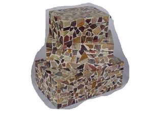 Boîte en mosaïque de résine et nacre disponible en toutes tailles, boîte à bijoux, organiseur pour femmes et filles - Product Image 5