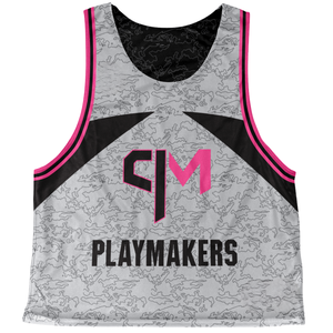Chalecos de Lacrosse Reversibles Personalizados Ecológicos de Tela Inteligente de Secado Rápido y Ligera de Malla de Poliéster para Práctica de Equipos Masculinos - Product Image 3