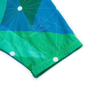 Maillot de cyclisme personnalisé de haute qualité avec design coupe-vent, séchage rapide et caractéristiques écologiques, fabriqué au Pakistan, logo et couleurs personnalisés - Product Image 3