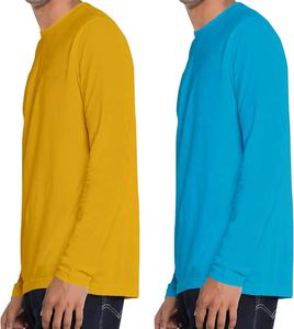 T-shirt à manches longues à col rond pour homme 100 coton 160g/m2 - Product Image 6