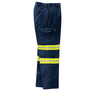 Pantalones de Trabajo Unisex de Alta Calidad, Reflectantes y Transpirables |   Pantalones de Seguridad para la Construcción con Cinta Reflectante Plateada de Alta Visibilidad 800C - Product Image 6