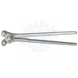 Cintreuse de tiges manuelle universelle robuste en acier inoxydable de qualité médicale, outil de cintrage de tiges réglable de précision CE ISO OEM - Product Image 5