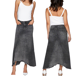 Women <b>Pleated</b> Maxi <b>Skirt</b> High Waist Flowy <b>Long</b> <b>Skirt</b> Summer Casual Wholesale - Product Image 5
