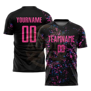 Camisetas de Fútbol Personalizadas de Manga Corta y Transpirables con Impresión de Logotipo Personalizado, Servicio OEM para Pedidos de Equipos - Product Image 5
