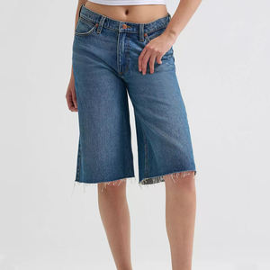Shorts en jean décontractés pour femmes, poids moyen, livraison rapide, service OEM pour acheteurs américains, offre boutique - Product Image 4