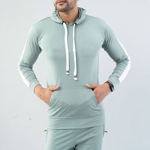 Chándal clásico para hombre con chaqueta con cremallera y pantalones deportivos, cómodo y casual para el uso diario. - Product Image 6