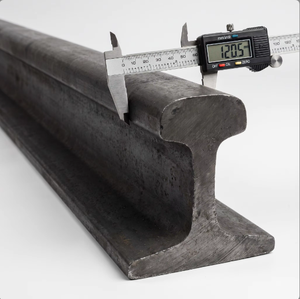 Riel de Acero Ligero de 8 kg/m, Q235 55Q, 6m-8m, para Minería, Vía Estrecha y Carro de Mina Subterránea - Product Image 3