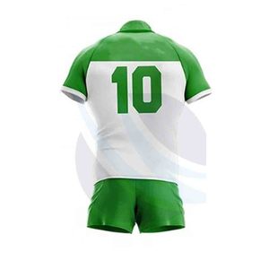 Ensembles d'uniformes de rugby unisexes personnalisés, service OEM, vêtements d'équipe professionnels respirants, 100% polyester - Product Image 3