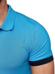 High Quality Men's Cotton/Spandex Knitted for Shirt Summer Short Sleeve Print Custom Logo Quick Dry Loose Fit Pocket Casual - Product Image 5