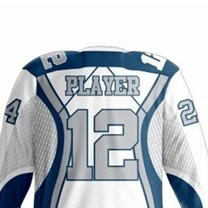 Uniformes de hockey sur glace sur mesure de haute qualité, vente en gros, vêtements d'équipe sportive sublimés, 100% polyester respirant, antibactérien - Product Image 5