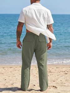 Pantalones Chinos Casuales de Algodón 100% para Hombre, Corte Slim Fit, Cómodos, Transpirables, para Uso Diario, Estilo Business Casual, Personalizables - Product Image 5