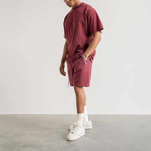 T-shirts pour hommes en coton 100% de qualité supérieure, coupe ample, col rond, taille plus, style formel, logo personnalisable, best-sellers - Product Image 4