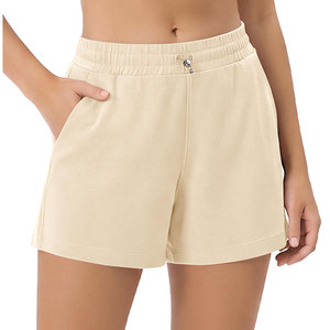 Pantalones Cortos Deportivos de Alto Rendimiento para Mujer, 100% Algodón de Alta Calidad, Transpirables, de Secado Rápido, Ecológicos, Personalizables, Servicio OEM - Product Image 1