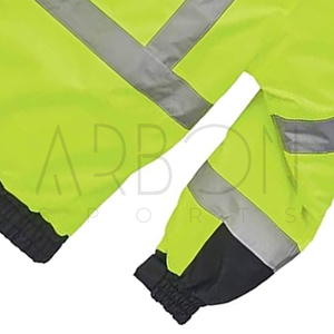 New Trendy Good Supplier With Own Logo Windproof Custom Waterproof High Visibility Reflective Safety <b>Jackets</b> For Wholesale Rate - Product Image 4