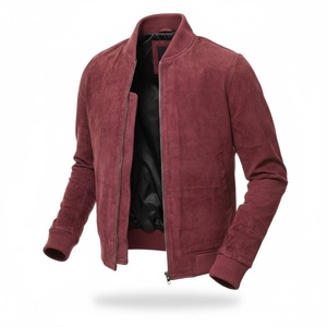 Veste en cuir pour homme de qualité supérieure fabriquée au Pakistan, veste en cuir véritable pour homme, pour un style streetwear, meilleure vente en ligne - Product Image 1