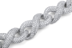 Pulsera de Diamantes con Eslabones Cubanos de Oro Amarillo de 14k y 8mm, Elegante y de Lujo, para Hombre, a Precios de Mayoreo - Product Image 2