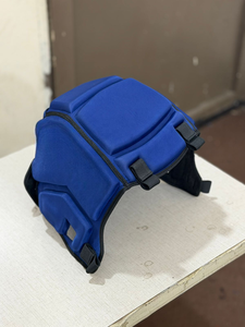 Casque de protection de football professionnel personnalisé avec logo, modèle Guardian 2.0, respirant, rembourré, en mousse ABS EVA, double visière, pour jeunes - Product Image 2