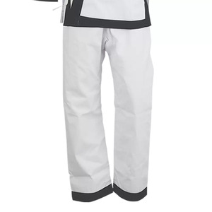 Durable Karate Gi Uniform Set Made from Soft Comfortable Breathable Cotton Blend Fabric with Reinforced Collar and <b>Knees</b> - Product Image 4