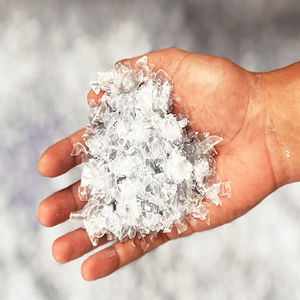 Hot washed 100% <b>clear</b> PET bottle scrap / PET flakes /recycled PET <b>Resin</b> Factory price bottle grade - Product Image 6