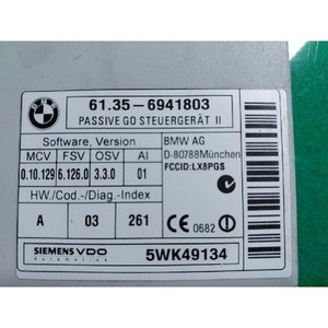 ECUs et modules informatiques d'occasion de la série 7 6941803 - Product Image 3