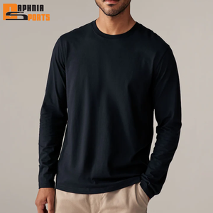 Factory OEM Mens <b>Long</b> Sleeves T Shirts Crew Neck Streetwear Graphic Full <b>Long</b> Sleeves Tee Shirts for High Quality - Product Image 1
