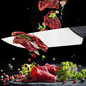 Couteau de chef professionnel en acier inoxydable, couteau de cuisine durable pour la préparation quotidienne des aliments et les tâches culinaires - Product Image 4