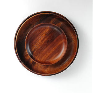 Plato Redondo de Plástico para Servir, Diseño Calado con Corte Láser, Ecológico, MOQ de 100 Piezas para Decoración de Mesa de Comedor para Bodas - Product Image 5