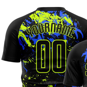 Camiseta de Fútbol Transpirable de Secado Rápido para Hombre, Manga Corta, Uniforme Ligero, Logotipo Personalizado, Equipo de Entrenamiento Deportivo para Adultos, Venta al Por Mayor - Product Image 3