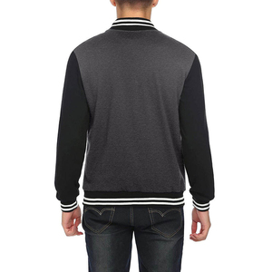 เสื้อแจ็คเก็ตวาร์ซิตี้ผู้ชาย 100% OEM ระบายอากาศได้ดี ปักลายและออกแบบได้ตามต้องการ แฟชั่นอเมริกันสุดเทรนดี้ เสื้อแจ็คเก็ตวาร์ซิตี้สำหรับผู้ชาย - Product Image 2