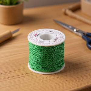 Cordoncino Verde Tirato 0.5Cm X 13M per Artigianato e Cucito - Product Image 3