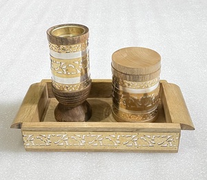 Best Style Design Resin Bakhoor Burner Tray <b>Set</b> Resin Mubkhar Tray <b>Set</b> Incense Burner Tray <b>Set</b> Loban At factory Wholesale Price - Product Image 5